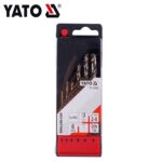 YATO OEM Customized Logo 6Pcs CO-HSS Twist Mini Drill Bit Set 2-8MM YT-41602