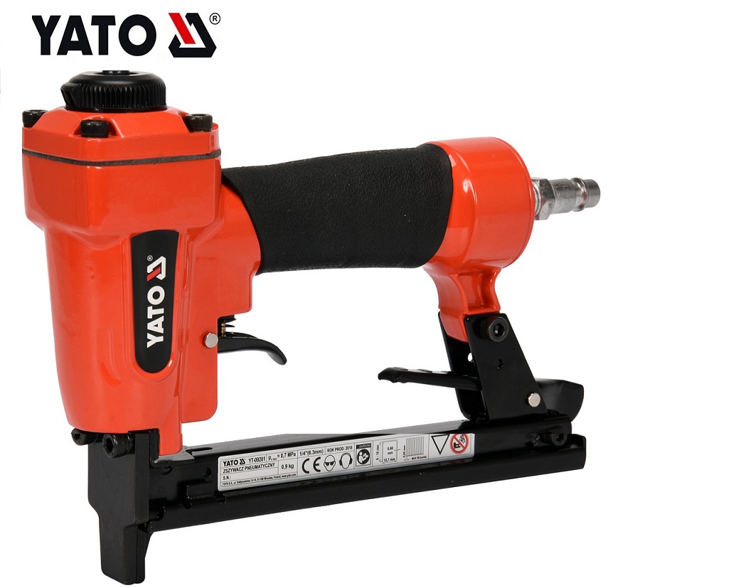 PNEUMATIC STAPLER GUN NAIL GUN AIR TOOLS YT-09201 YATO PNEUMATIC STAPLER GUN NAIL GUN AIR TOOLS YT-09201 YATO - Image 1