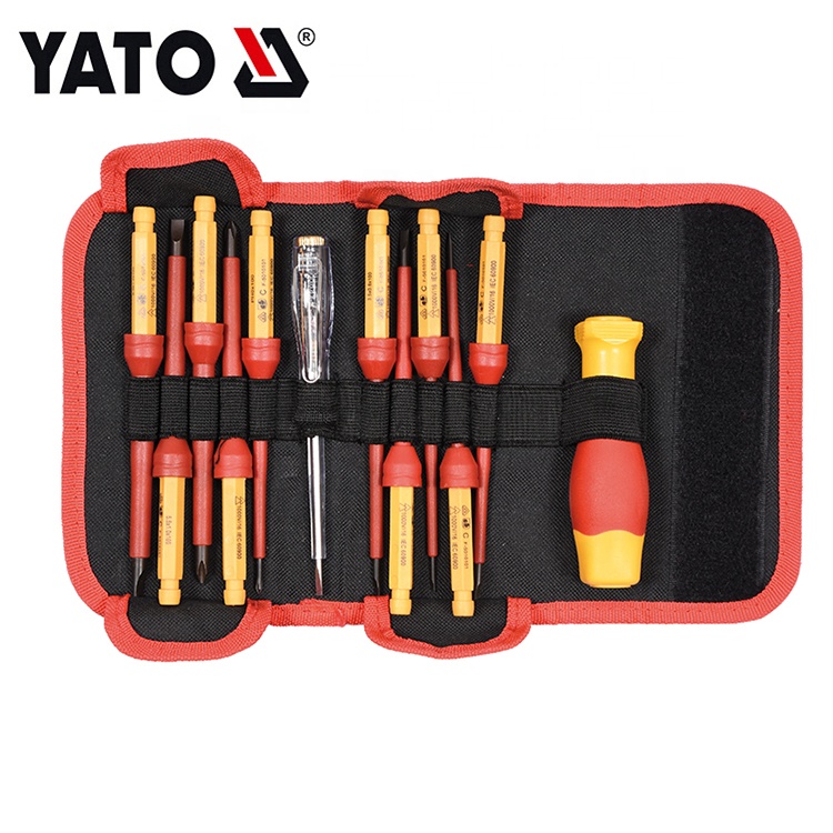 YATO 12PC INSULATED CHANGEABLE SCREWDRIVER SETS YT-28290 YATO 12PC INSULATED CHANGEABLE SCREWDRIVER SETS YT-28290 - Image 1