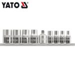 YATO 9pc Tamperproof Star Torx Socket Bit Set Practical Hand Tool Kits