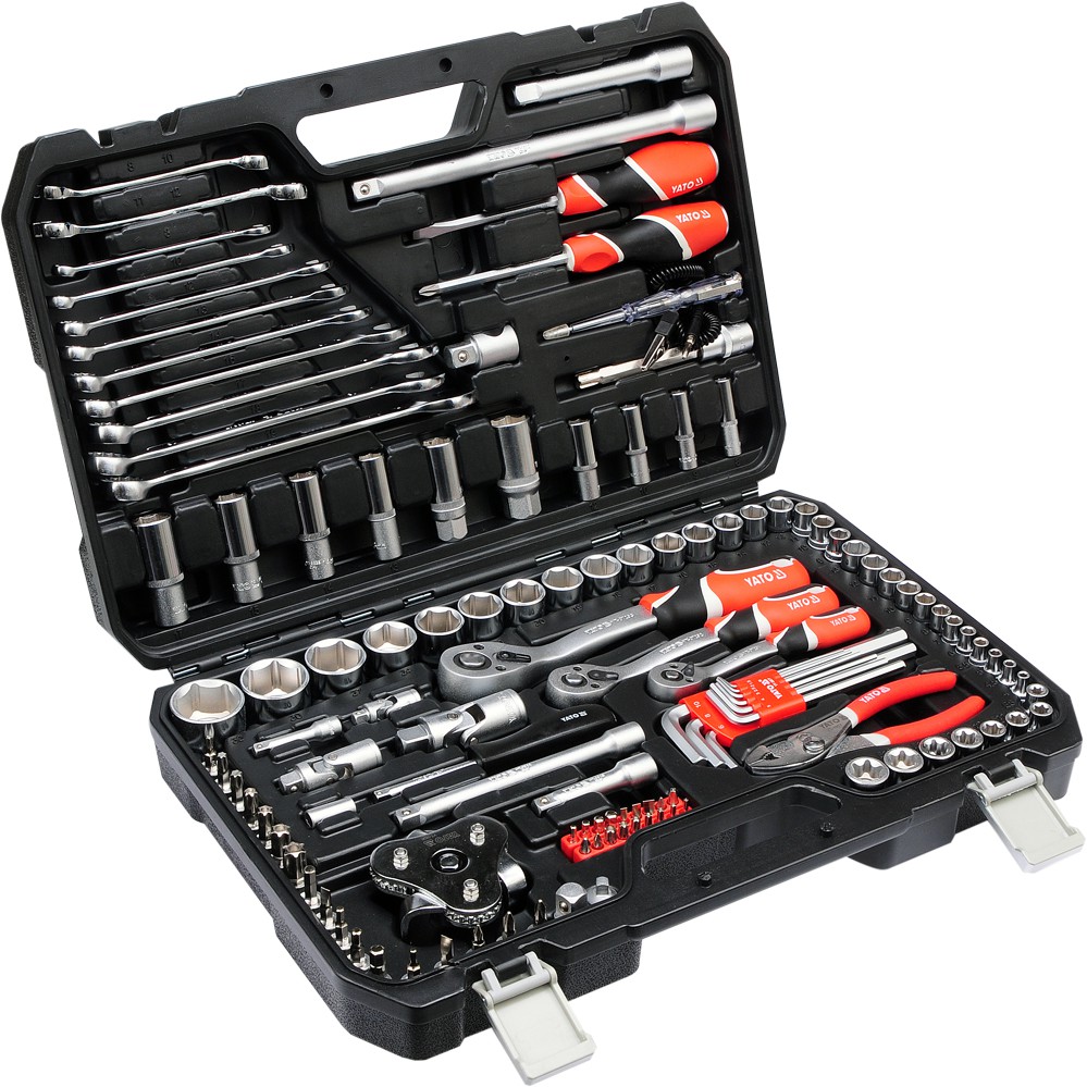 YATO Auto repair Mechanic tool set 126PCS YATO Auto repair Mechanic tool set 126PCS YT-38875 - Image 1