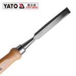 YATO CRV60 Professional High Sharpness and Duirability wooden handle CHISEL 8MM CRV60 WITH WOODEN HANDLE