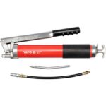 YATO GREASE GUN 600CC ZINC TUBE AND HANDLE 1 0Z / 40 TIMES YT-07042