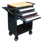 YATO HAND TOOLS CAR REPAIR TOOL CABINET TOOL TROLLEY YT-55280 162PCS CABINET TOOLS SET