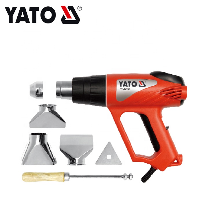 YATO HOT AIR GUN WITH ACCESSORIES POWER & GASOLINE TOOLS POWER TOOL YT-82293 YATO HOT AIR GUN WITH ACCESSORIES POWER & GASOLINE TOOLS POWER TOOL YT-82293 - Image 1