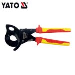 YATO INJECTION INSULATED RATCHET CABLE CUTTING PLIERS 240MM YATO YT-21180