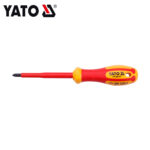 YATO INSULATED POZIDRIVE SCREWDRIVER (VDE)
