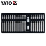 YATO Industrial Black 40 Pieces Screwdriver Bit Set