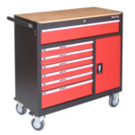 YATO NEW MODEL PROFESSIONAL CAR REPAIR MOBILE WORKBENCH TOOL TROLLEY TOOL CABINET YT-09141