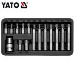 YATO Power SCREWDRIVER BIT SET /TORX/ 15PCS YT-0411