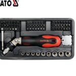 YATO YT-2806 Industrial Ratchet Screwdriver Set 42Pcs Multi Screwdriver Sets