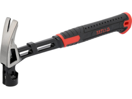 YATO YT-45660 CLAW HAMMER WITH METAL HANDLE YATO YT-45660 CLAW HAMMER WITH METAL HANDLE 450G 16OZ POWER TOOLS SPECIAL AUTOMOTIVE TOOLS & EQUIPMENT - Image 1