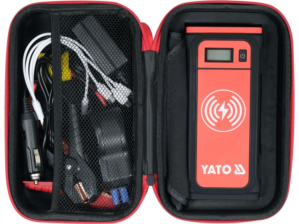 YATO YT-83085 PORTABLE CAR JUMP STARTER 16000MAH POWER TOOLS SPECIAL AUTOMOTIVE TOOLS & EQUIPMENT YATO YT-83085 PORTABLE CAR JUMP STARTER 16000MAH POWER TOOLS SPECIAL AUTOMOTIVE TOOLS & EQUIPMENT - Image 1