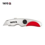 YATO knife retractable blade box cutter art knives snap off lock razor blade plastic shell YT-7520