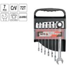YATO COMBINATION RATCHET WRENCH SET WRENCHES SET - Image 2