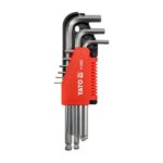 YATO HEX KEY SET W. BALL 9PCS 1.5-10MM